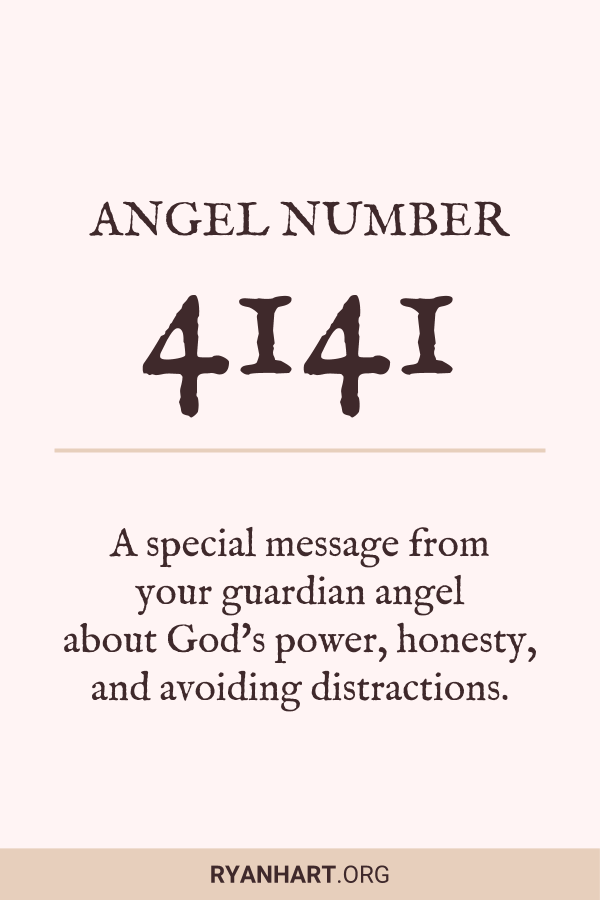 3 Surprising Meanings of Angel Number 4141 | Ryan Hart