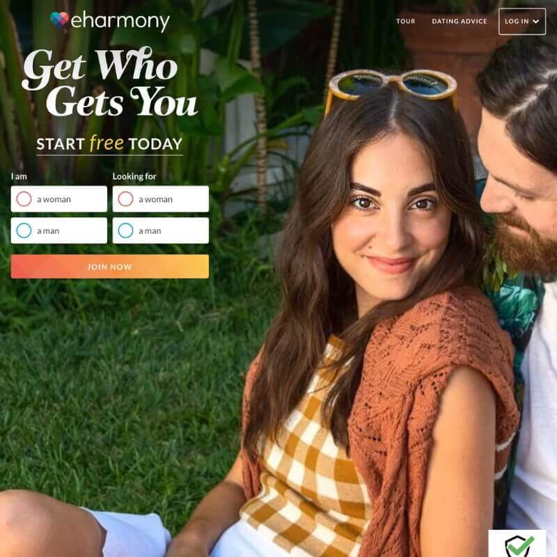 eHarmony website