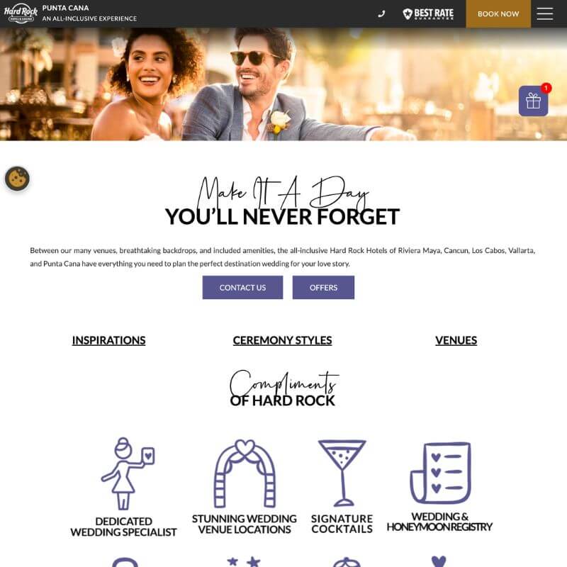 Hard Rock Punta Cana website