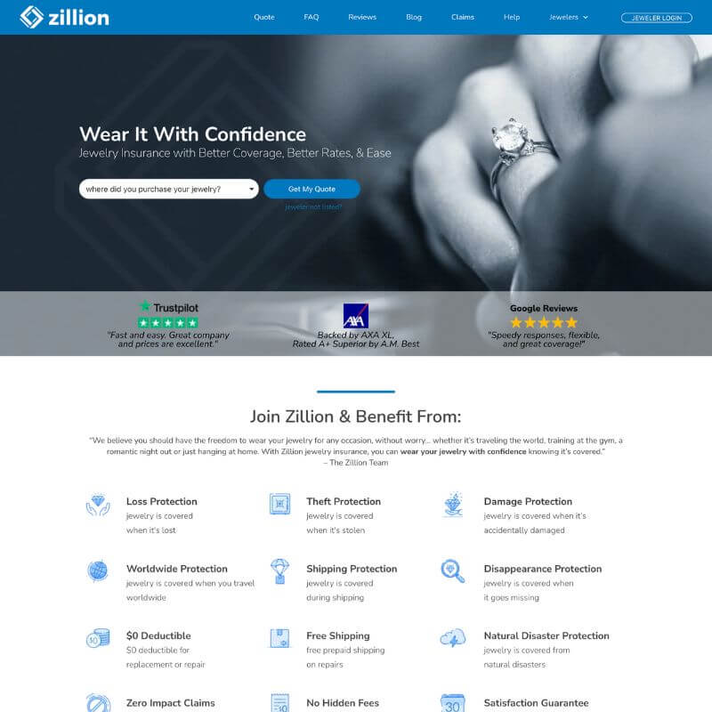 Zillion website