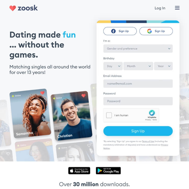 zoosk website