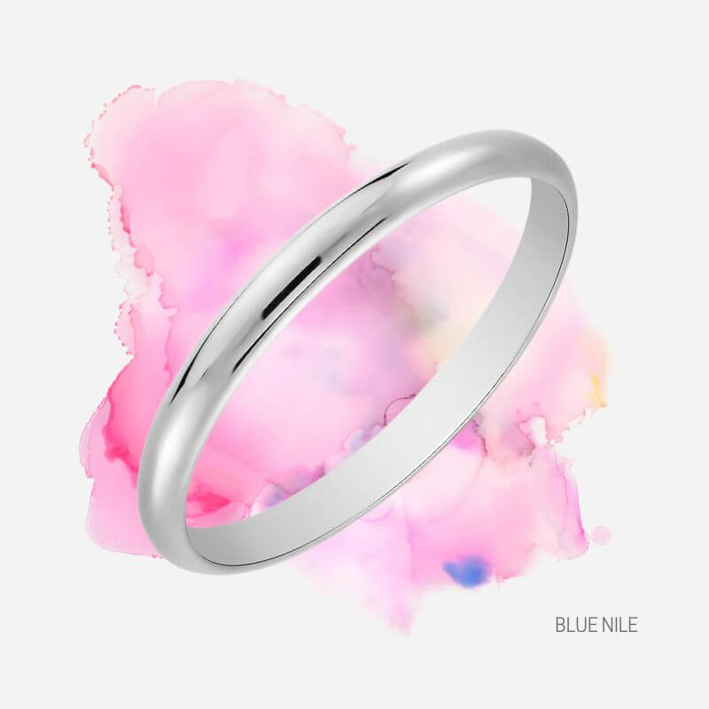 Platinum wedding band