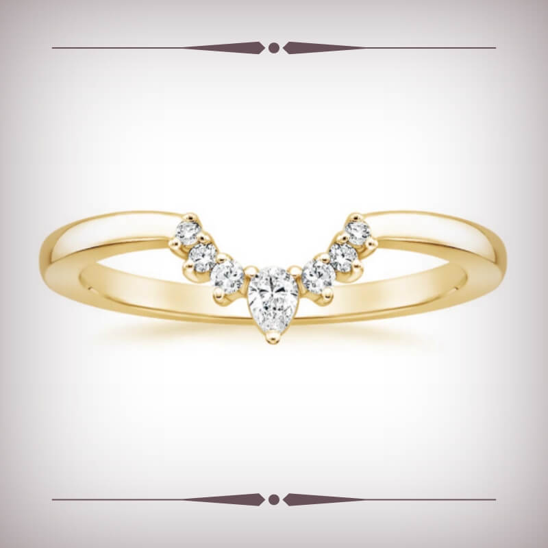 Lunette Diamond Ring