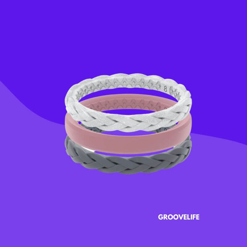 Groove Ring Serenity Stackable Ring