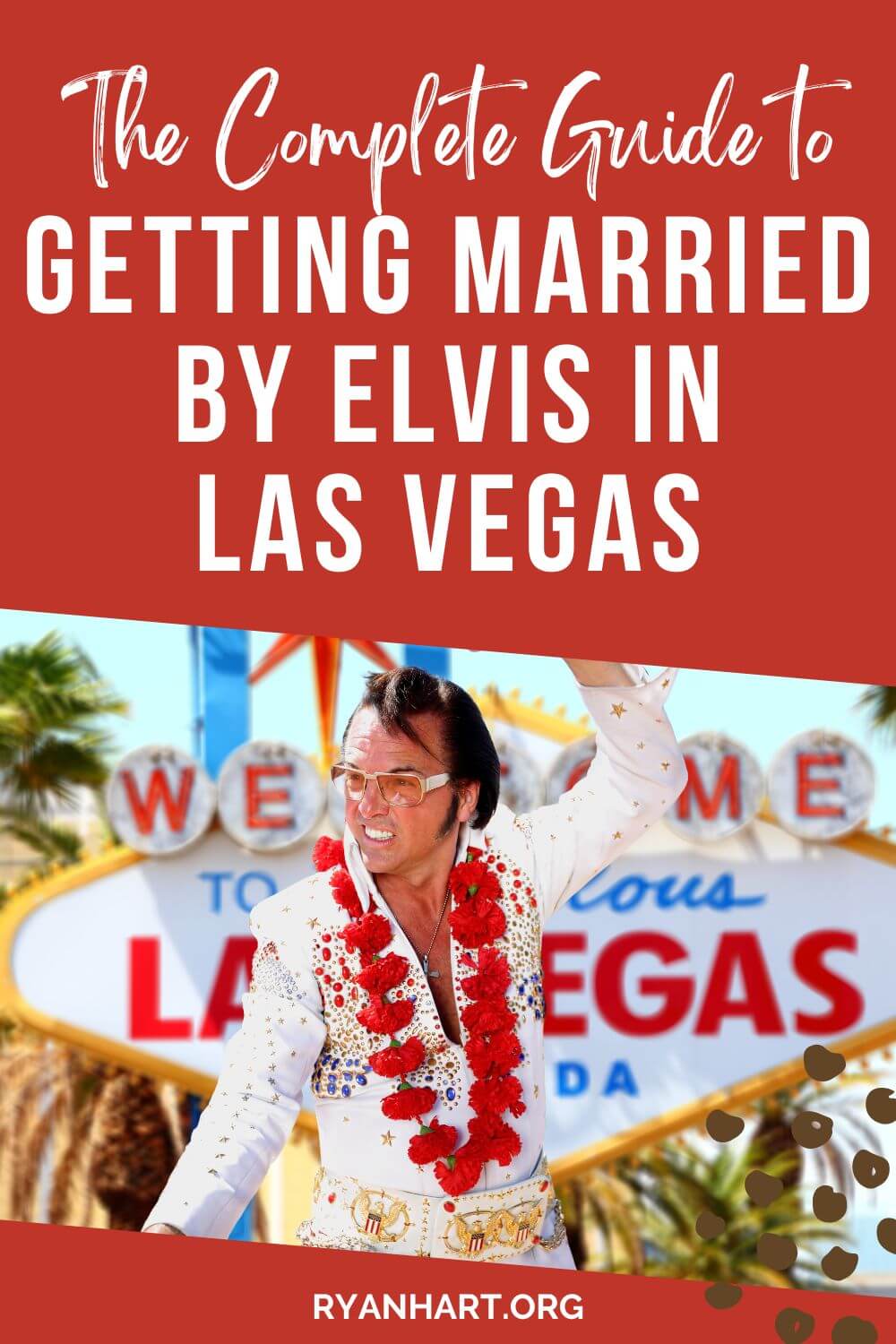 Man and Woman Getting Married in Las Vegas