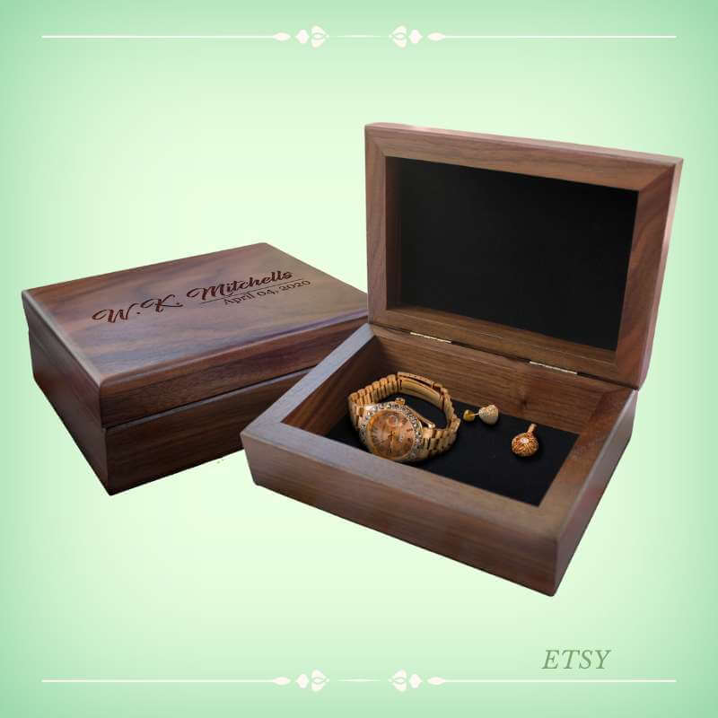 Engraved Keepsake Box