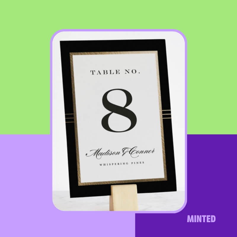 Distinguished Frame Table Numbers