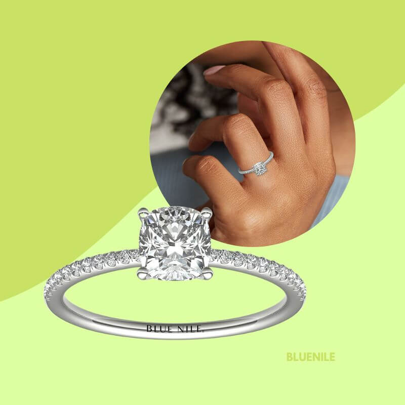 Blue nile hotsell petite micropave