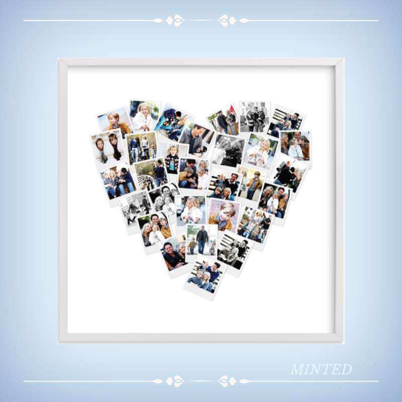 Heart Shaped Photo Collage