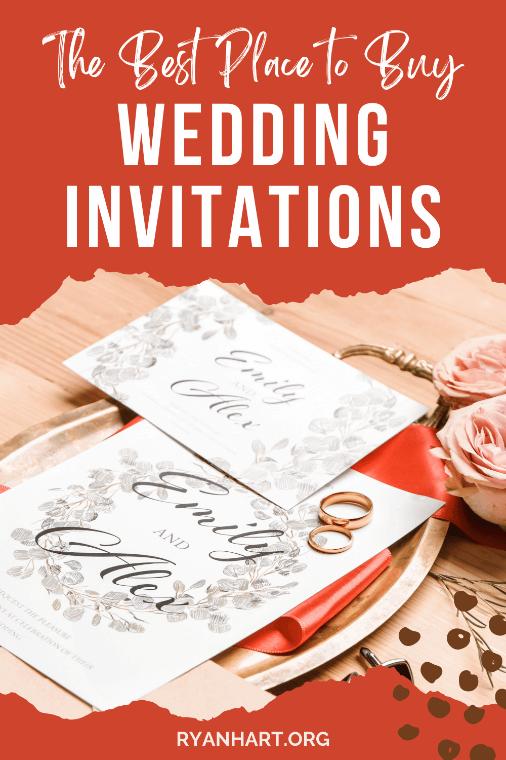 custom wedding invitation