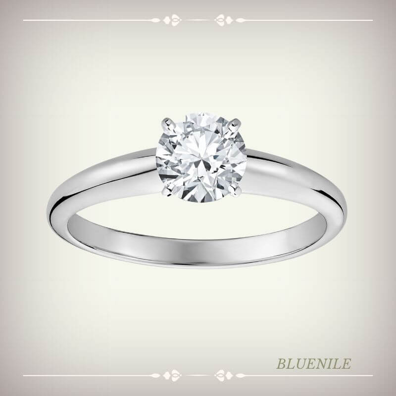 Classic Simple Solitaire Engagement Ring