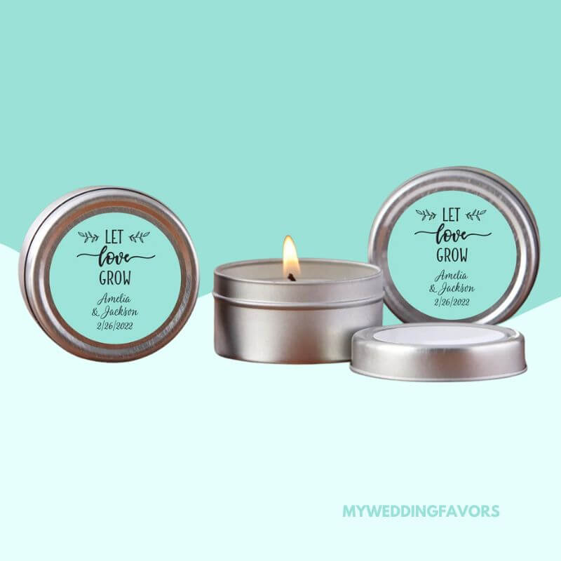 Personalized candles