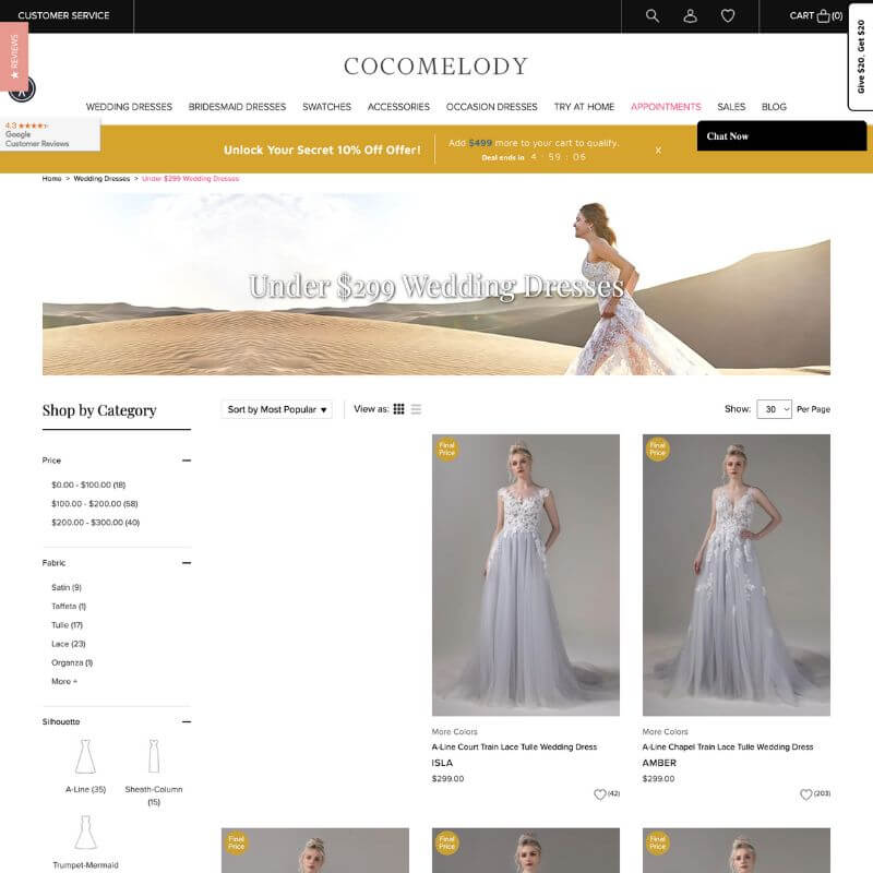 Cocomelody website