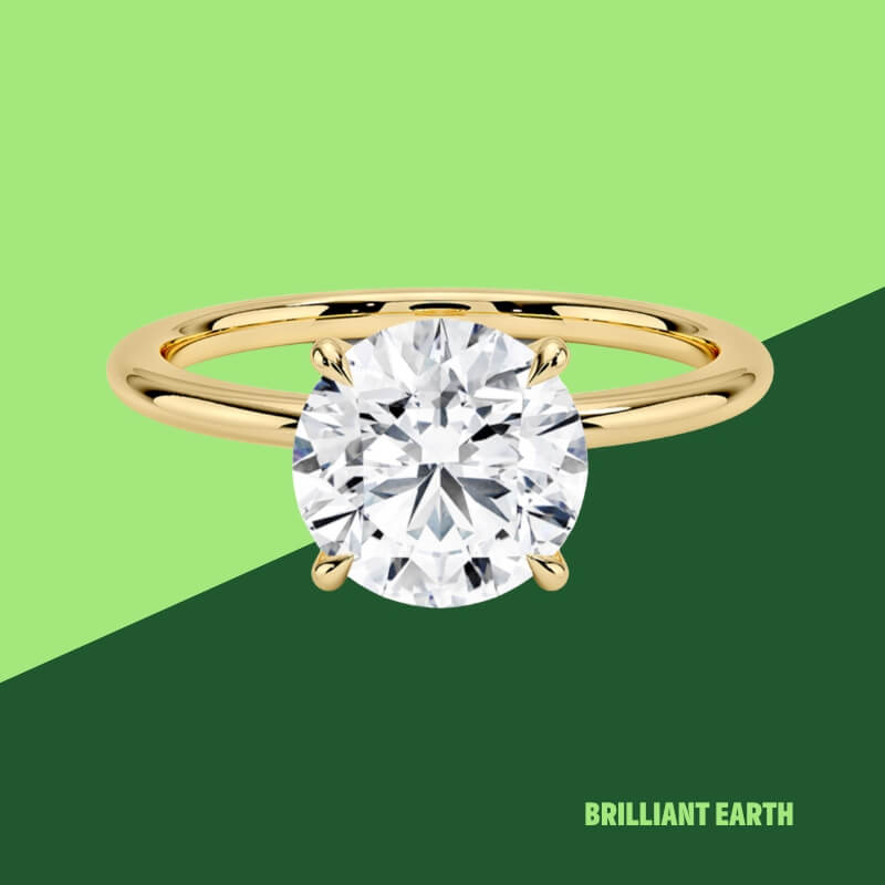 Petite Elodie Solitaire Ring