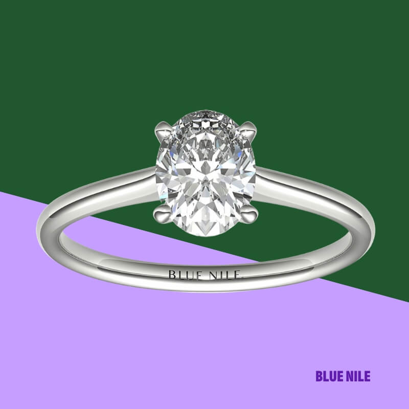 Petite Solitaire Engagement Ring