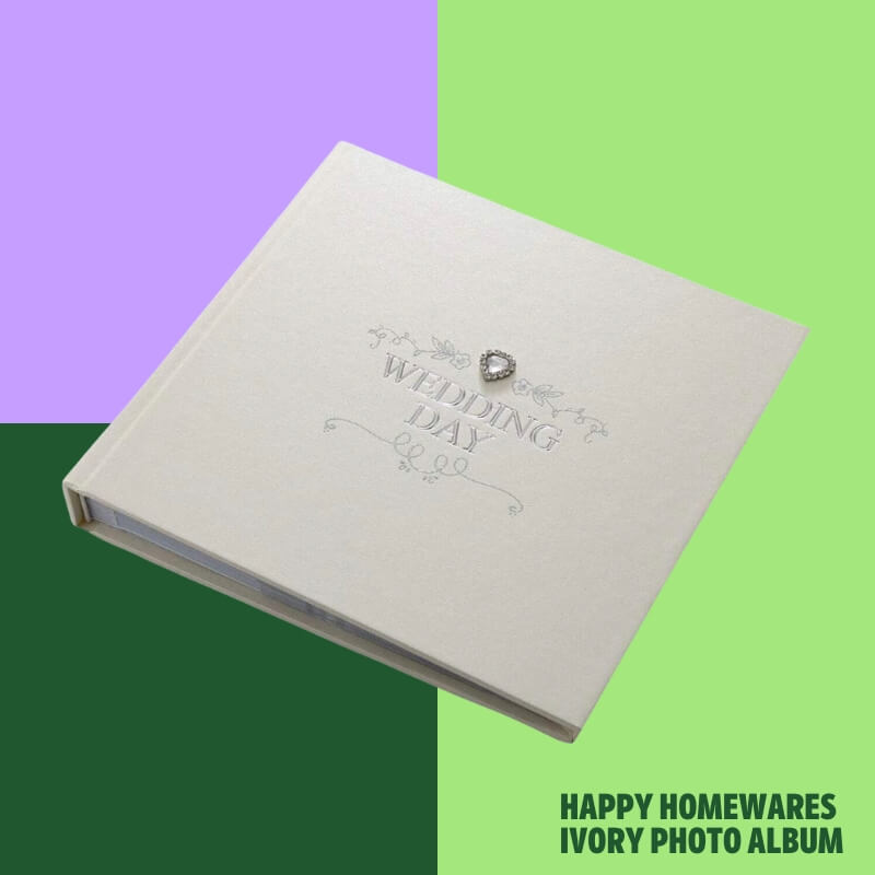 Happy Homewares Ivory Photo Album