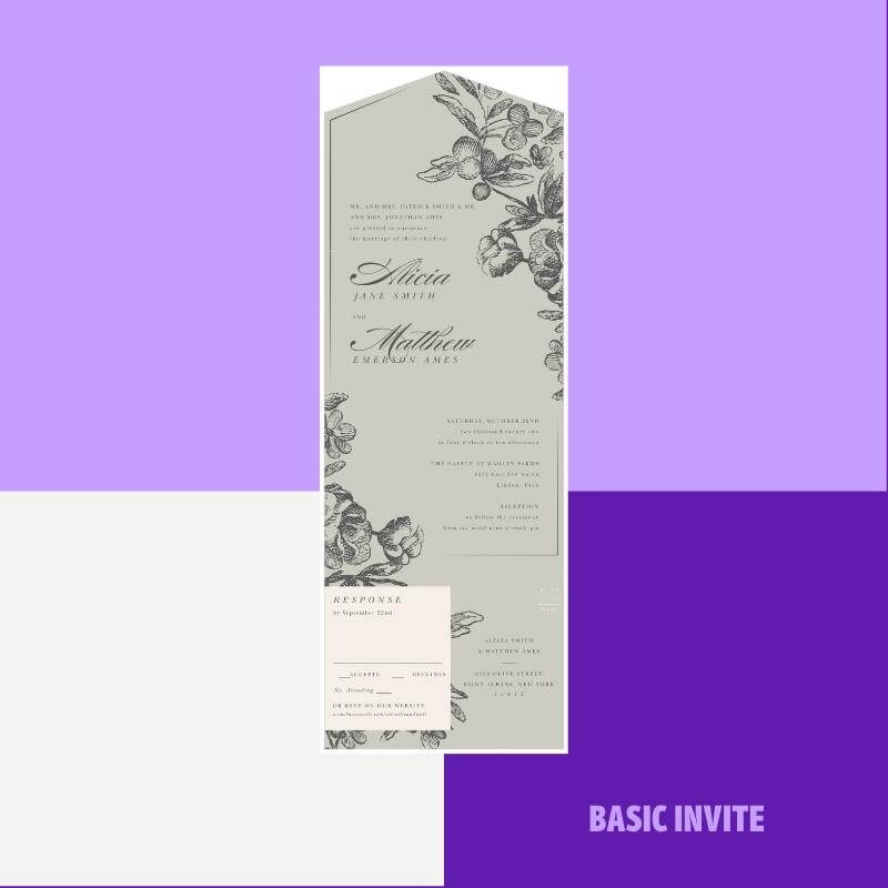 Engraved Floral