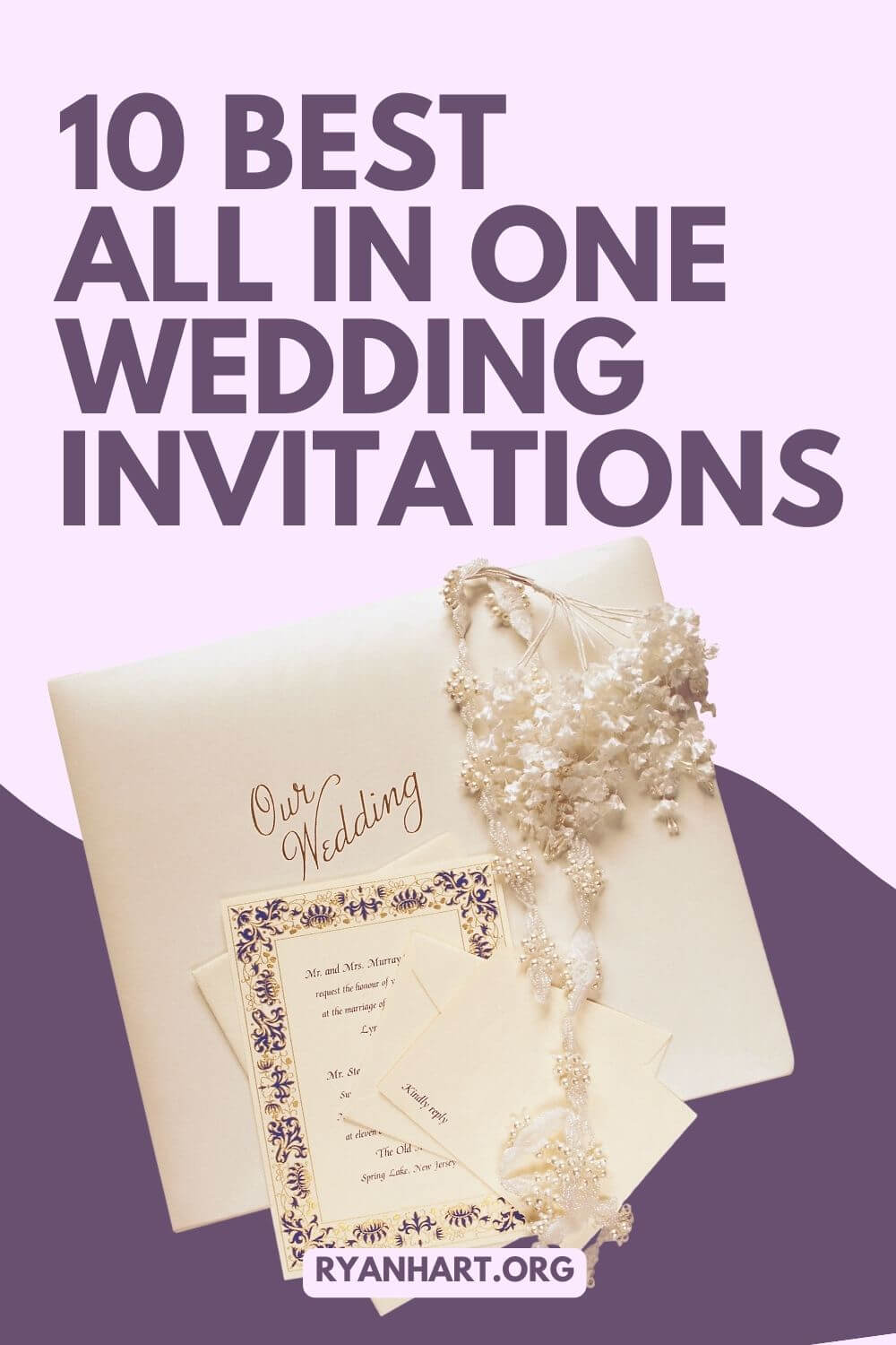 Invitation to a wedding