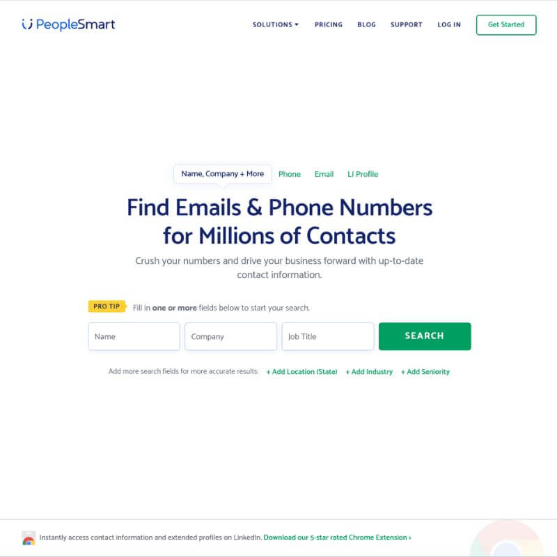 People Smart website
