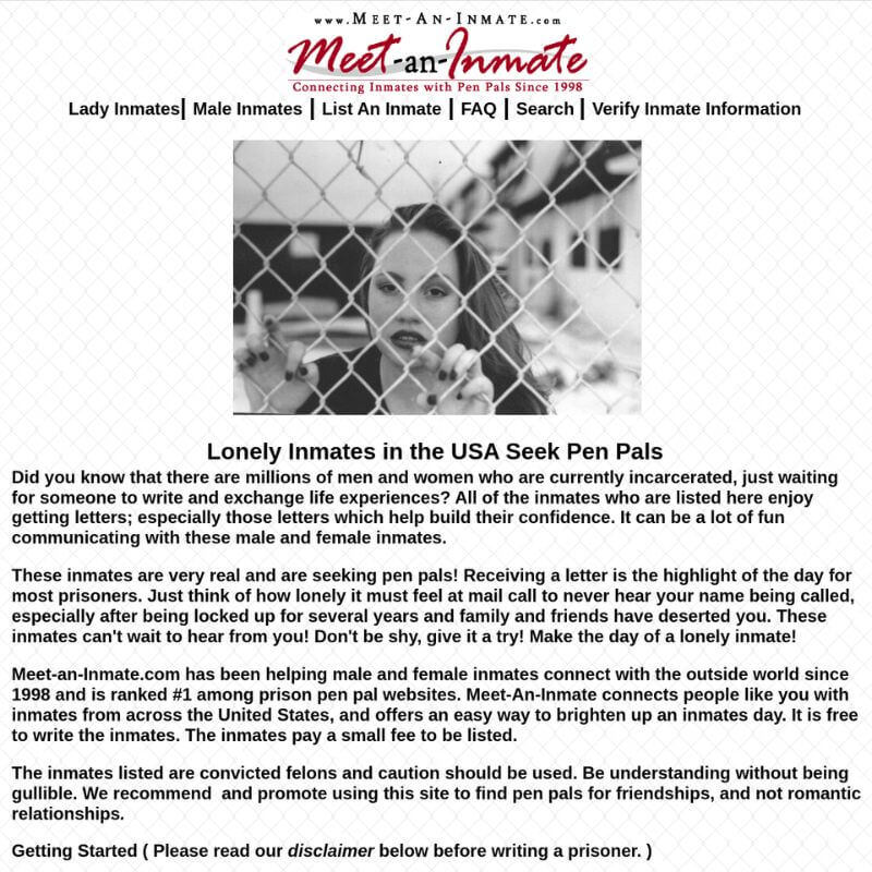 7 Best Pen Pal Sites To Write A Prisoner 2024 Ryan Hart