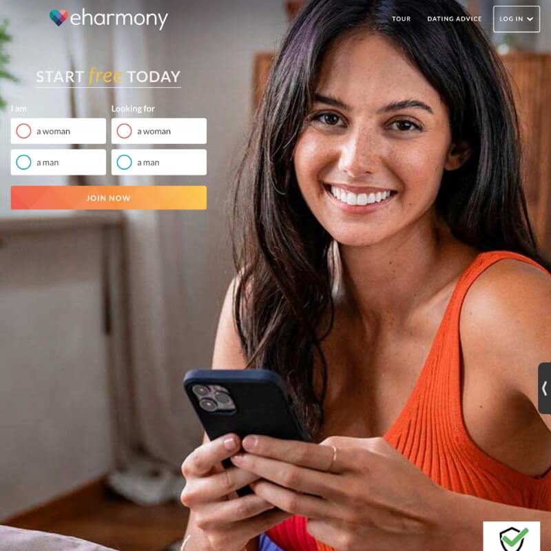 eHarmony website