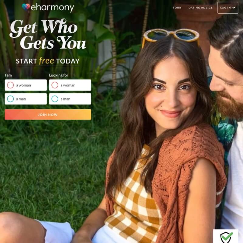 eHarmony website