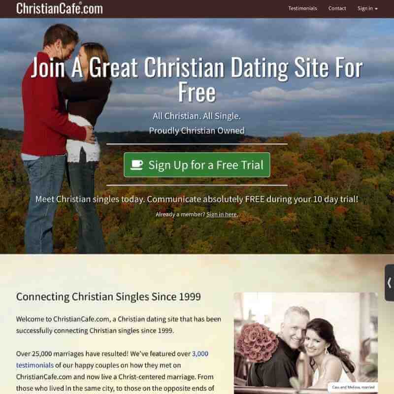 Christian Mingle website