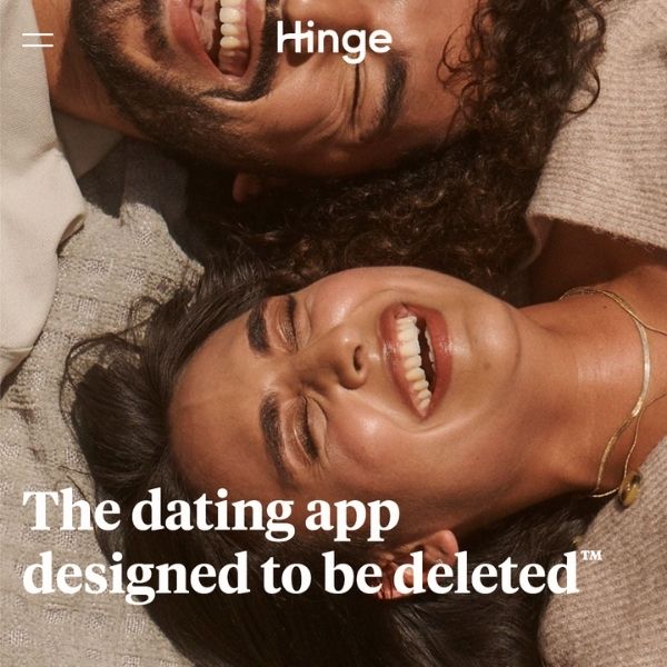 Hinge website