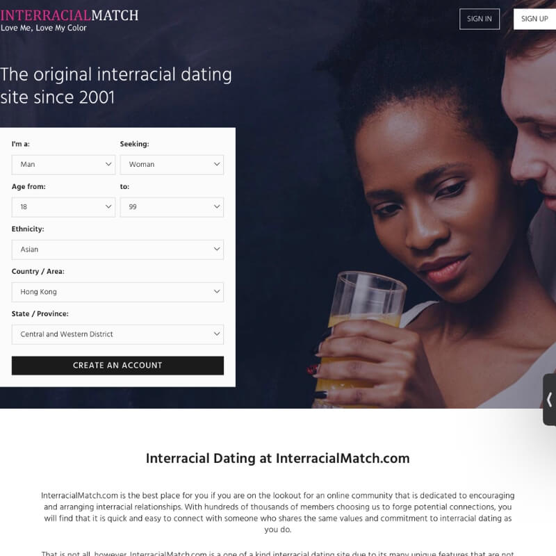 Interracial Match