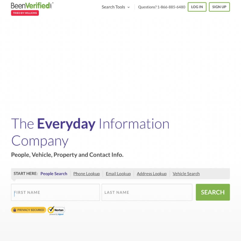 BeenVerified website