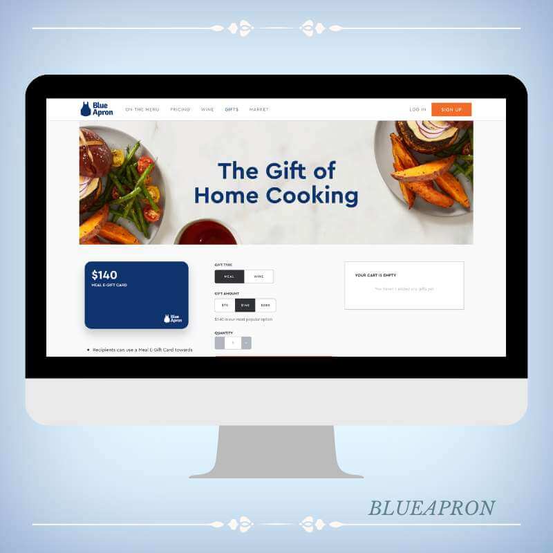 Blue Apron Gift Card