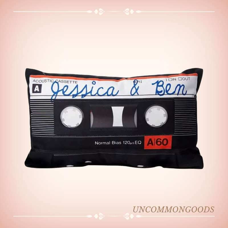 Personalized Mixtape Pillow