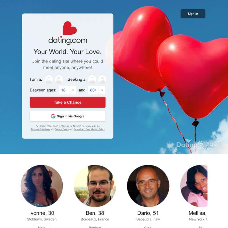 website