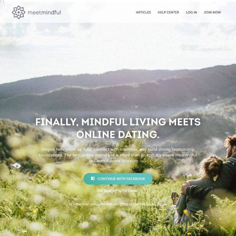Meet Mindful website