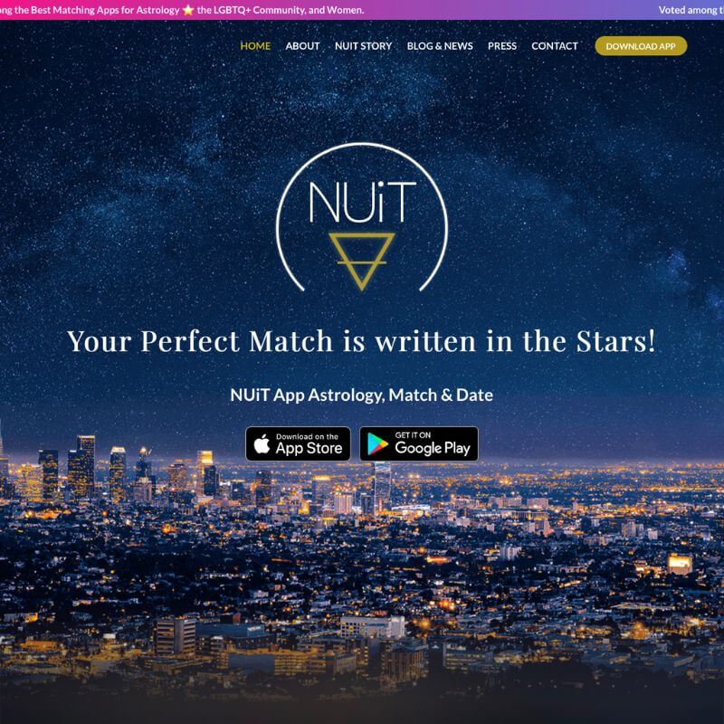 Nuit website