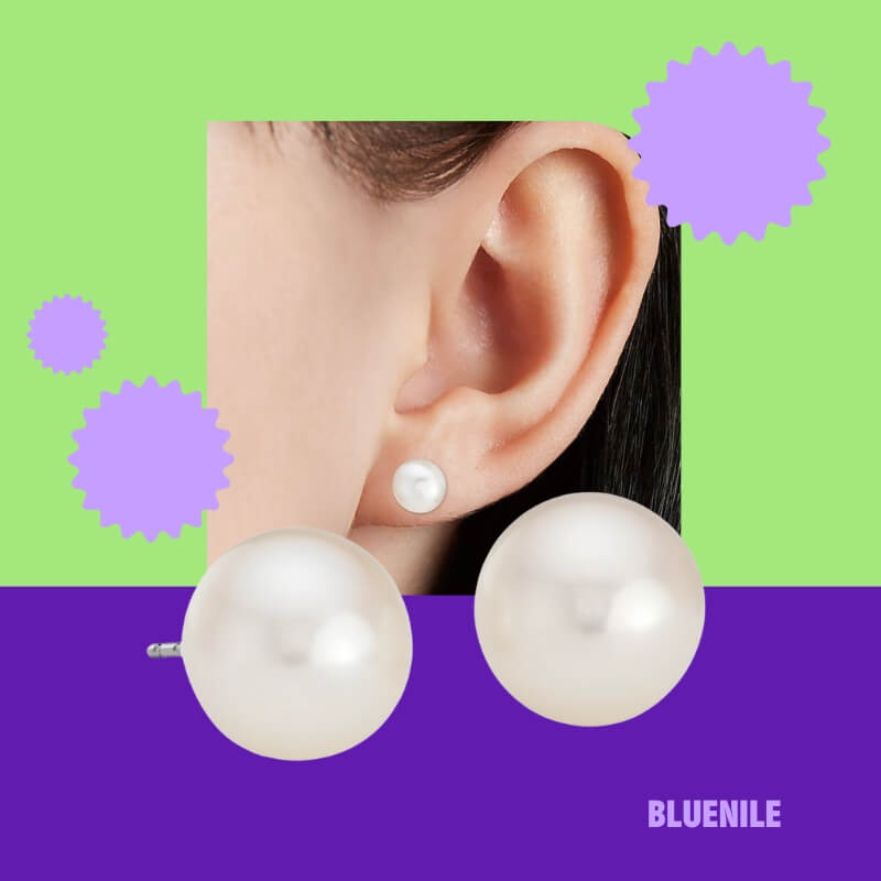 Freshwater Cultured Pearl Stud Earrings