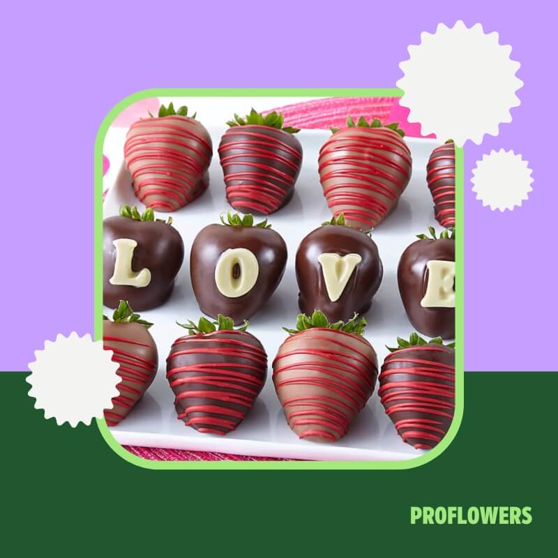 Love Letter Chocolate-Covered Strawberries