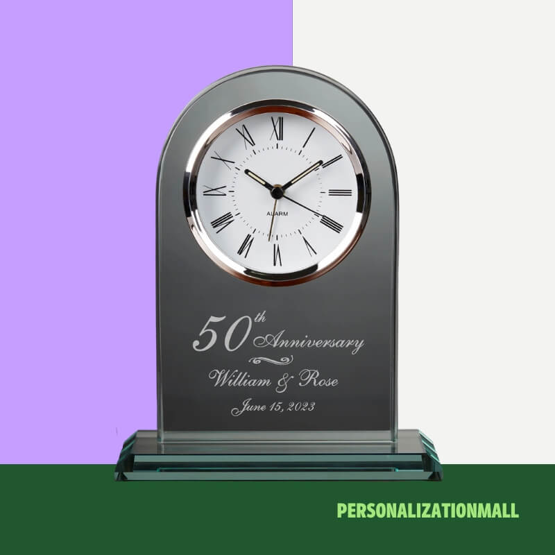 Everlasting Love Anniversary Clock