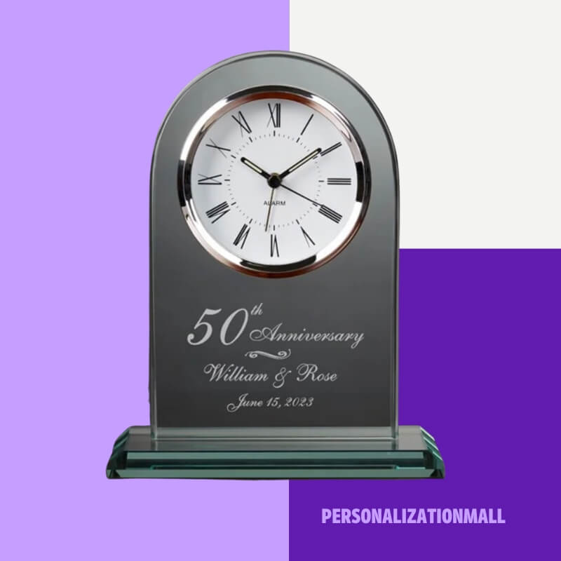 Everlasting Love Anniversary Clock