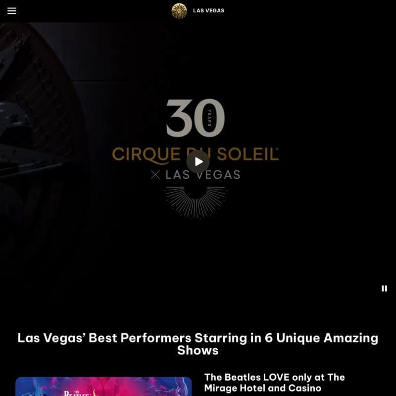 Cirque du Soleil Shows