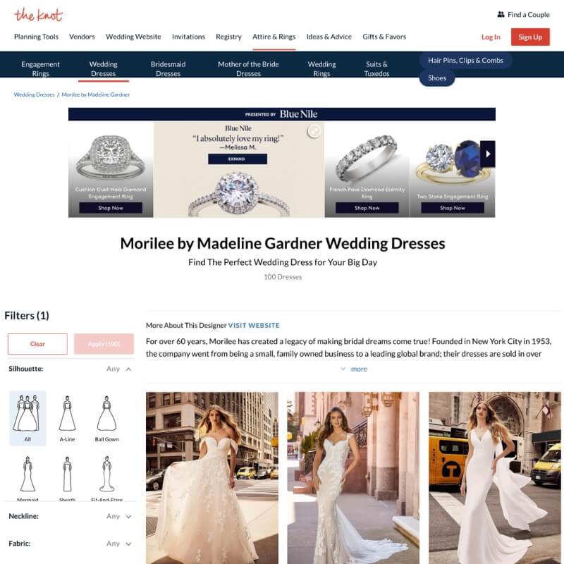 Morilee by Madeline Gardner Wedding Dresses