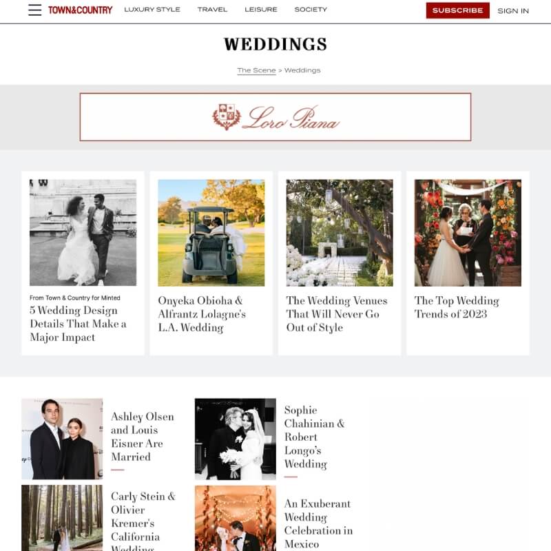 Town & Country Weddings