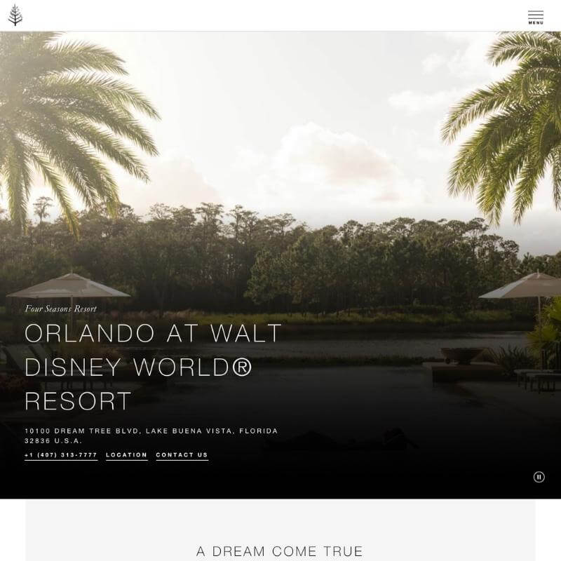 Four Seasons Resort Orlando at Walt Disney World Resort, Orlando