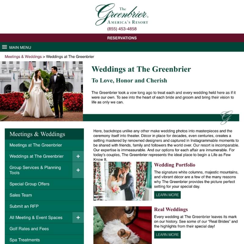 The Greenbrier – White Sulphur Springs, West Virginia