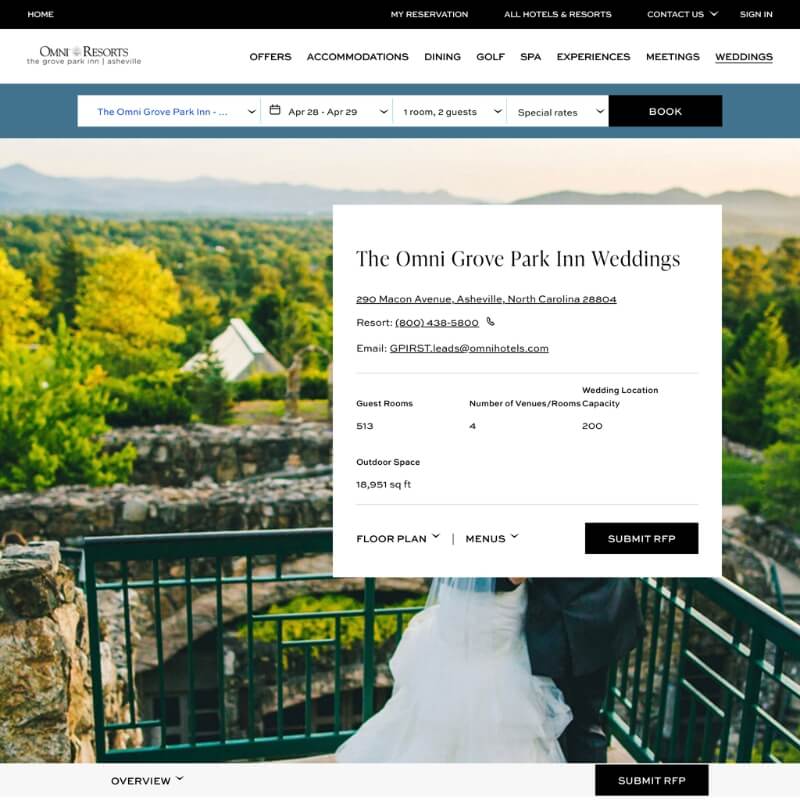 The Omni Grove Park Inn – Asheville, North Carolina