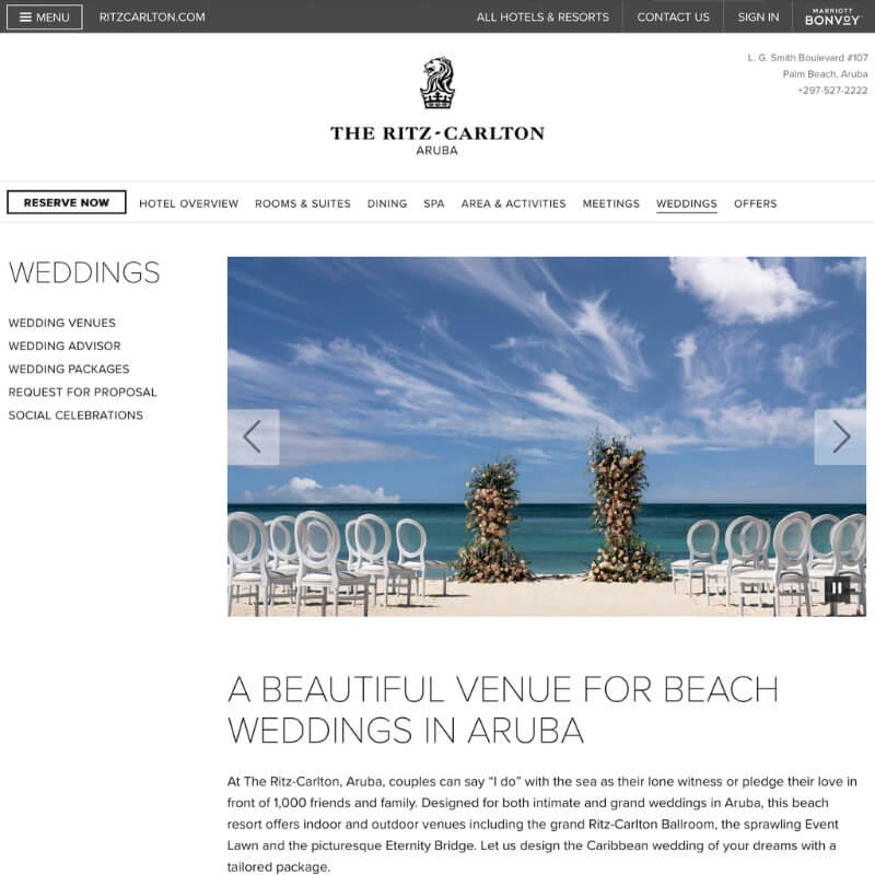 The Ritz-Carlton Aruba – Palm Beach