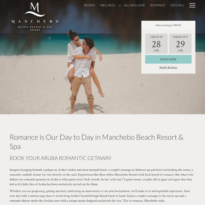 Manchebo Beach Resort & Spa – Eagle Beach