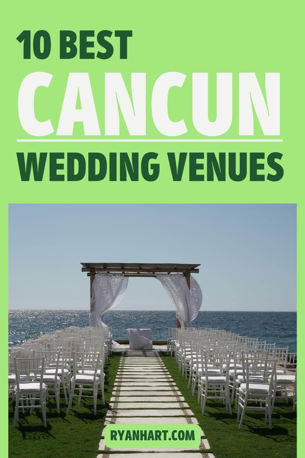 Beach wedding venue