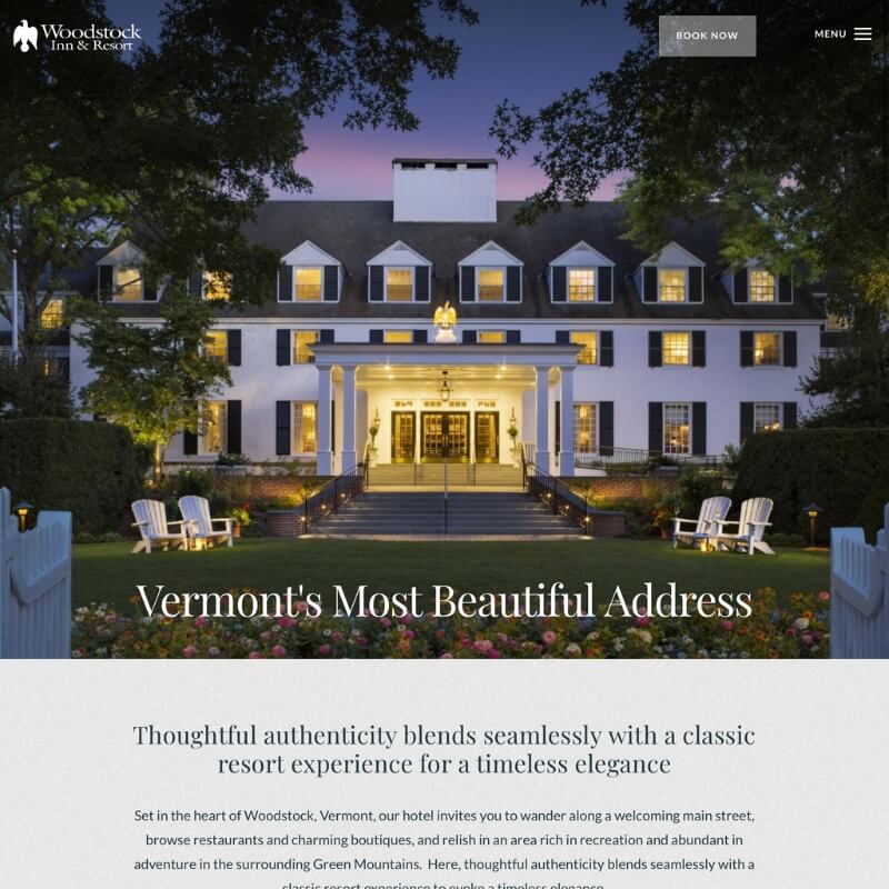 The Woodstock Inn & Resort – Woodstock, Vermont