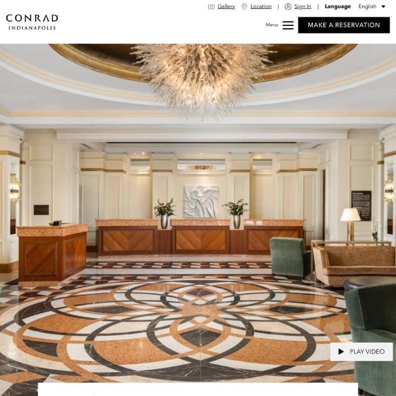 The Conrad Indianapolis – Indianapolis, Indiana